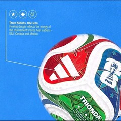 Adidas FIFA World Cup 2026 Trionda Pro Official Match Ball IN SIZE 5