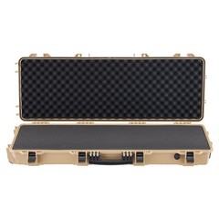 Uimoso Hard Rifle Case 42 in Gun Storage Case IP67 Waterproof & Dustproof Khaki