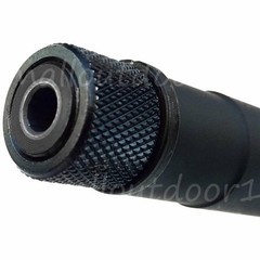 4PACK Black Steel 1/2×28 1/2-28 TPI Muzzle Brake Thread Protector For 9mm .223