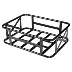 Electric Bike Rear Basket Rear Mount Bicycle Storage Basket for Most Bikes