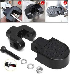 Safe & Comfortable Mini Bike Rear Pedals – 3.1×1.6 in Footrests for All Bikes