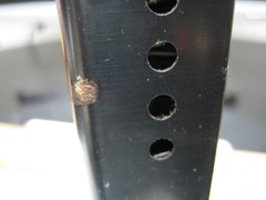 Unknown .22 LR or .25 ACP Pistol Magazine 6 or 7-Round Solid Bottom Grip