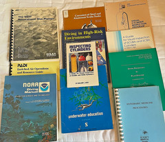 Vintage Scuba Books, Hyperbarics, Comm. Diving, Dive Med. (Make offer!!)