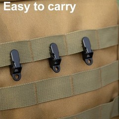 100Pcs Reusable Tent Tarp Tarpaulin Clip Heavy Duty Clamp Buckle