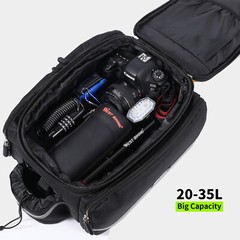 WEST BIKING Waterproof Cycling Bag Bike Bicycle Rear Rack Pack Carrier Panniers