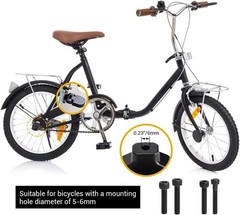 Safe & Comfortable Mini Bike Rear Pedals – 3.1×1.6 in Footrests for All Bikes