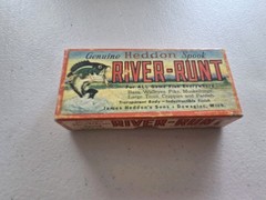 VIntage Genuine Heddon Spook Sinket River-Runt Fishing Lure, in box