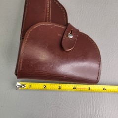 East Germany Leather Holster Police RH Mdl Marked for Makarov Pistol
