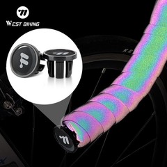 WEST BIKING Reflective Road Bike Bicycle Handlebar Tape Cycling Bar Tape Wrap