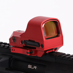 510C Holographic Style Red Dot Sight Solar 2 MOA Dot 65 MOA Circle Multi Reticle