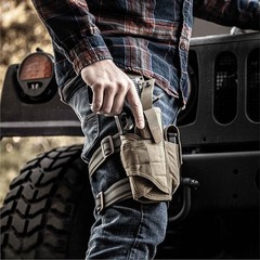 US Tactical Drop Leg Holster Adjustable Right Hand Thigh Pistol Gun Holster