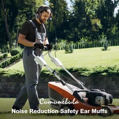 Ear Protection for Shooting Noise Cancelling Ear Muffs for Mowing, Construction*