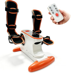 PHYCISER Electric Pedal Exercise Bike with Leg Support, 2-In-1 Motorized Exercis