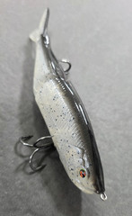 Swin Bait 2-Pak: River 2 Sea S-Waver (Tennessee Shad) & Wake Bait (Shore Minnow)