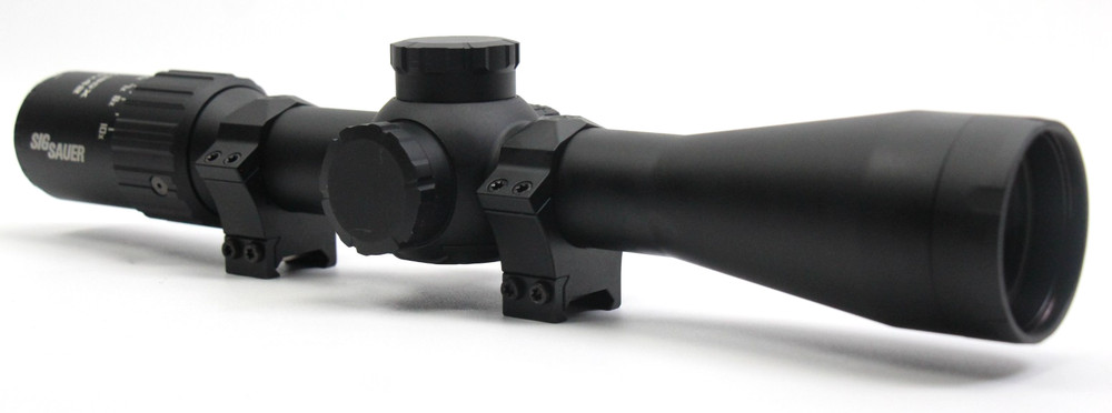Sig Sauer Sierra3BDX 3.5-10x42mm Black Rifle Scope w/ Rings