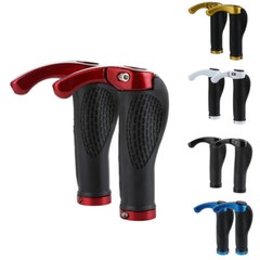 Ergonomic MTB Mountain Bike Bicycle Handlebar Rubber Grips Cycling Lock-On Ends