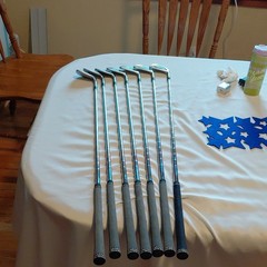 Titleist 620 Forged Iron Set 4-PW RH Steel Stiff Tour120 Shafts 7 Clubs