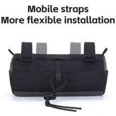 WEST BIKING Bicycle Handlebar Bag Shoulder Bag Waterproof Reflective Bike Bag