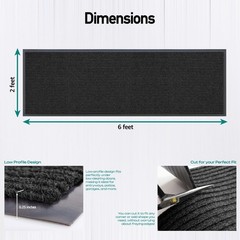 Maxmat Commercial Floor Mat – Heavy Duty Large Sizes Indoor/Outdoor Waterproof