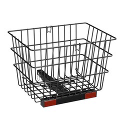 Scooter Rear Basket Heavy Duty Mobility Basket with Handle 1 in Receiver