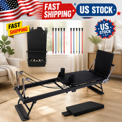 Pilates Reformer, Foldable Reformer Pilates Machine for Home Use,Professional