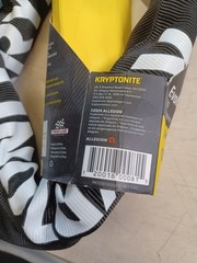 Kryptonite Evolution Series 4 1016 Integrated Chain 5.25ft (160cm)