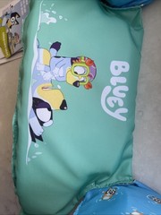 Bluey child Puddle Jumper Ages 3 And Up 33 To 55 Pounds