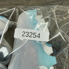 New Balance Burn Low Lacrosse Cleats Mens 5 Womens 6.5 Grey Blue BURNLF14