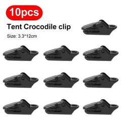 100Pcs Reusable Tent Tarp Tarpaulin Clip Heavy Duty Clamp Buckle