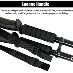 2X Trekking Poles Nordic Walking Sticks Adjustable Anti-shock Hiking Alpenstock