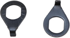 -Bicycle Hub 3/8 Inch Black Flange Shaft Nut Kits, with Front and Rear Bicycle W