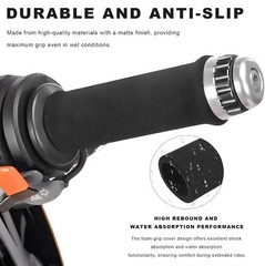 2 PCS Foam Handlebar Grips, Anti-Slip Motorcycle Bar Grip Comfortable Handle Cov