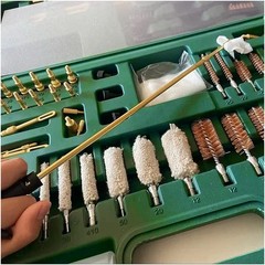 New Universal Gun Rifle Pistol Handgun Shotgun Firearm Cleaning Kit Set w/Case