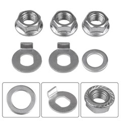 12mm Steel E-bike Hub Motor Nuts Safety Washer Front Or Rear Hub Motor