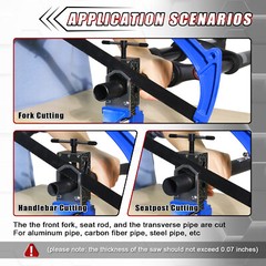 15-37mm Bicycle Steerer Cutting Guide Bike Fork Tube Cutting Saw Guide Bicycle