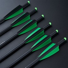 Hunting 20 inch Carbon Crossbow Bolts Crossbow Arrows +/or 100 Grain Broadheads