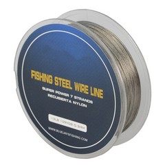 100M 7Strand Steel Weave Wire Anti Corrosion Stainless Steel Fishing Leader Line