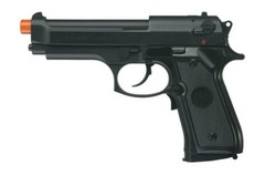 Beretta Electric Air Soft Pistol 92FS 6mm 16r Round Black