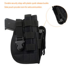 Tactical Molle Pistol Holster Military Adjustable Right Hand Gun Pouch Holster