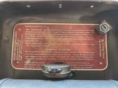 KOCHER ORIGINAL ENDERS 9061 BENZIN GASKOCHER STOVE MADE IN GERMANY