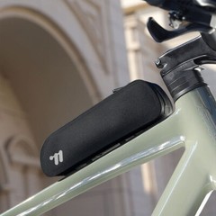 WEST BIKING Bicycle Bag Waterproof Bolt Strap Road Bike Top Tube Bag Black 0.7L