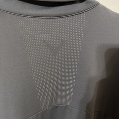 CALLAWAY⛳️Long Sleeve Men’s Sz.XXL●Golf Shirt●Gray Pullover●¼ Zipper Front●EUC