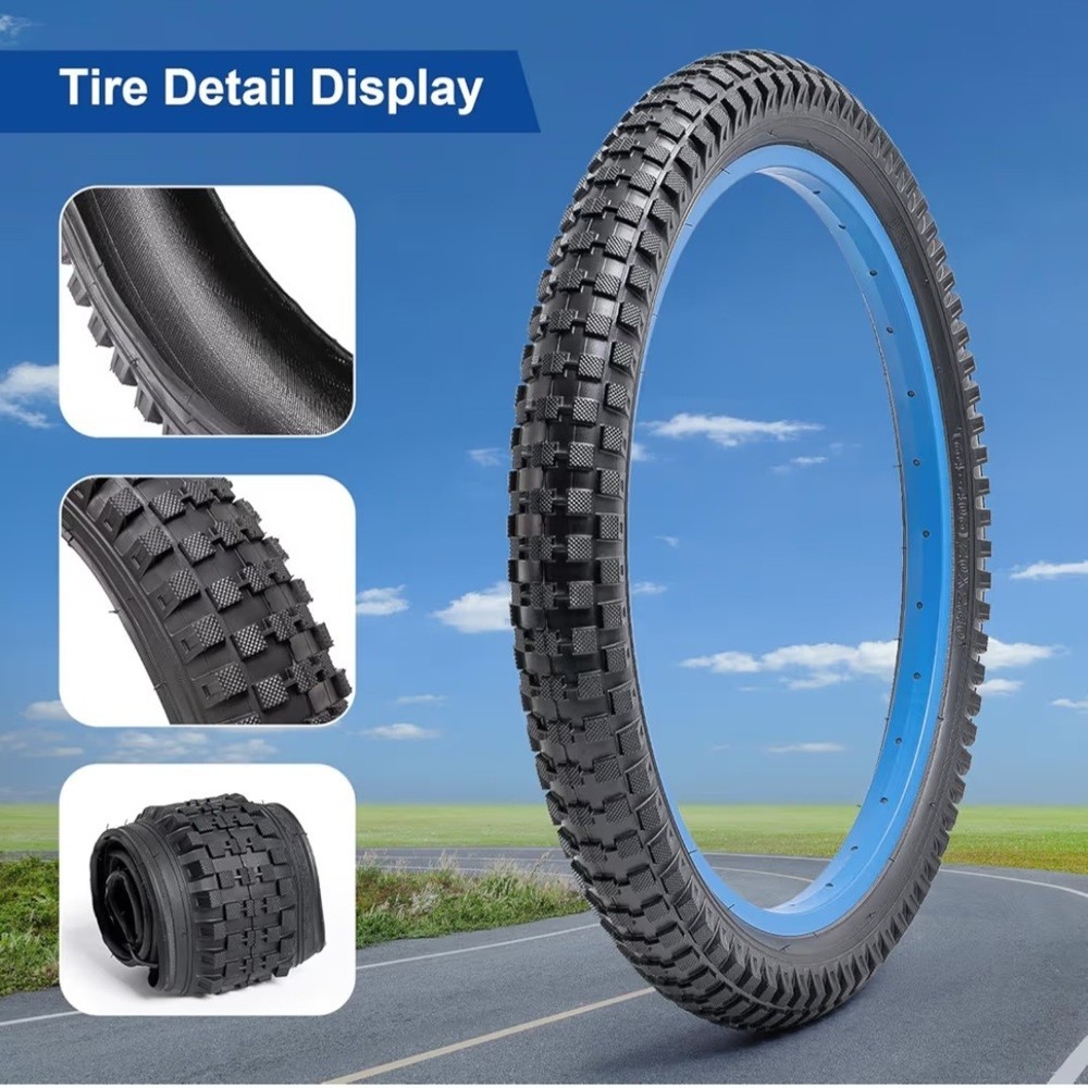 20×2.40 64-406 Bike Tire 20 inch Bicycle tire Suitable for 20 x 2.4 Off Road/…
