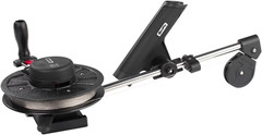 Depthking #1060 Manual Downrigger with Rod Holder – Black, Medium Size