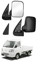 Replacement Side Mirror Daihatsu Hijet Folding – S100P, S200P, S200C, Black