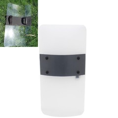 Clear Polycarbonate Shield Tough Anti-Riot Law Enforcement Police Shield 5.07lbs
