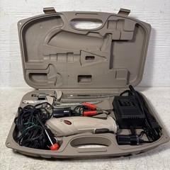 Rapala Corded Electric Fillet Knife PGEF1 Case 2 Blades, 120v & Battery Adapter