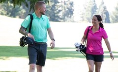 Sunday Stand Bag | Lightweight Carry Golf Bag | Driving Range, Par-3, Executive
