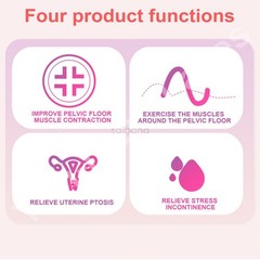 Home Use EMS Pelvic Floor Muscle Trainer for Postpartum Recovery Butt Lifting