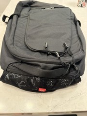 USWE Gate 26 Commute Hydration Backpack, 26L, NDM 3.5 Harness, Carbon Black